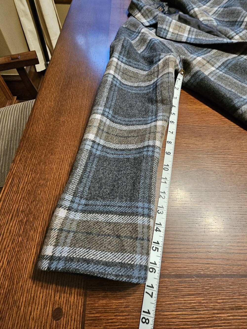 Pendleton Wool Plaid Blazer Large - Picture 11 of 12